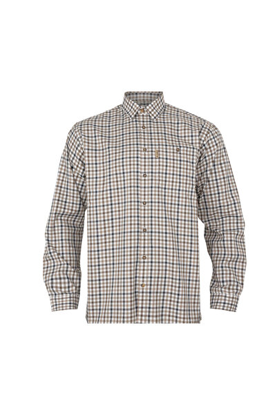 Harkila Milford Shirt, Blue/Beige check