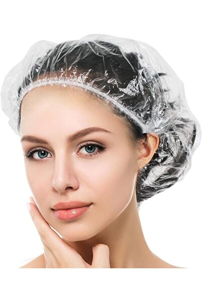 X SPRING غطاء استحمام للاستخدام مرة واحدة، 100 قطعة من أغطية الاستحمام البلاس...