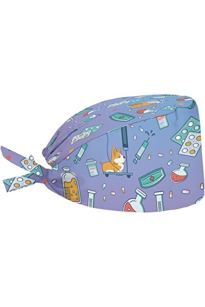 GENERAL Biyejit Working Hat One Size Waterproof Adjustable Tie Back Cap with ...