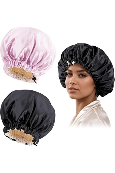 Edoneery Satin Bonnet Silk Bonnet for Curly Hair Bonnet Braid Bonnet for Slee...