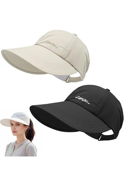 TERRIFI UPF Sun Protection Baseball Hat 2 Pack for Men and Women Wide Brim Ou...