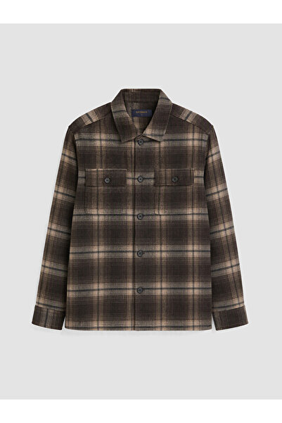 LC Waikiki Özmarka New Season Beige Regular Fit Plaid Men's Lumberjack Shirt ...
