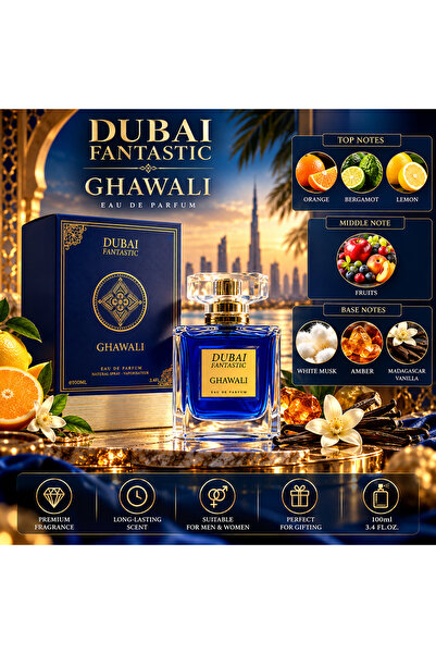loui martin Ghawali Eau De Parfum 100ml | Elegant Oriental Fragrance for Men & Women