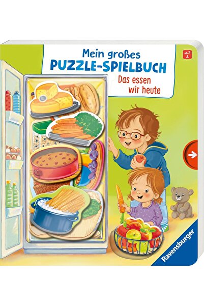 Ravensburger Buchverlag Mein großes Puzzle-Spielbuch - Das essen wir heute