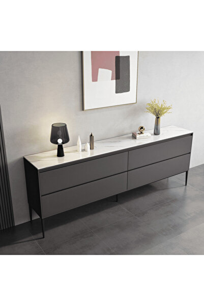 kold concept KNS30311 Modern MDF Tablalı Konsol Büfe