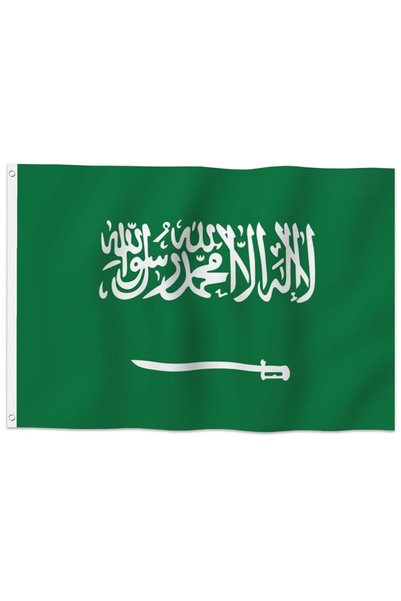 Generic Saudi Arabia Flag, 100D Flag Saudi Arabian Country Flag, Indoor/Outdo...