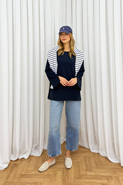 Melike Tatar Basic Tunik 68-6610