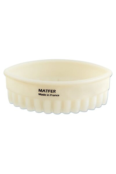 MATFER Exoglass Cutter Oval Canelat 8.5x5 cm