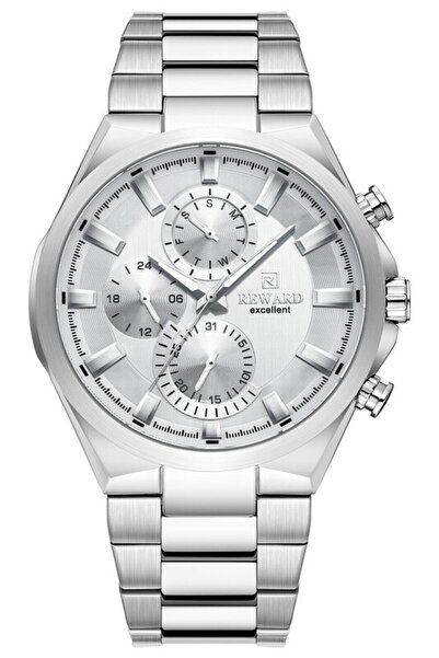 Reward Rd813307M Men's Wristwatch with Steel Strap