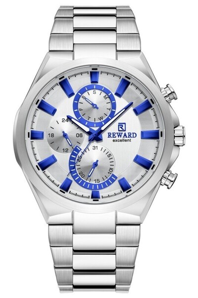 Reward Rd813307M Men's Wristwatch with Steel Strap