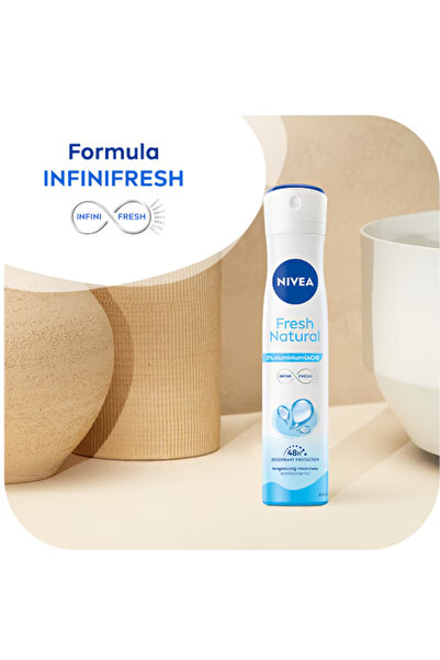 NIVEA Deodorant Spray Fresh Natural Women -16194 ---