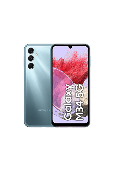 Samsung Yenilenmiş Galaxy M34 5G 6 GB RAM 128 GB Mavi Cep Telefonu (12 Ay Gar...