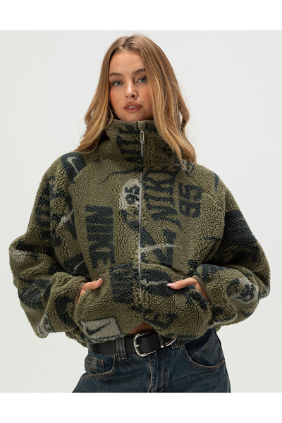 Nike W Nsw Street Sherpa Jkt Kadın Ceket REDSPORT