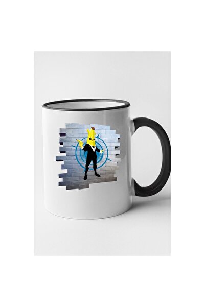 INOVATIX Personalized mug with black handle Fortnite - Spray Agent Nana, INOV...