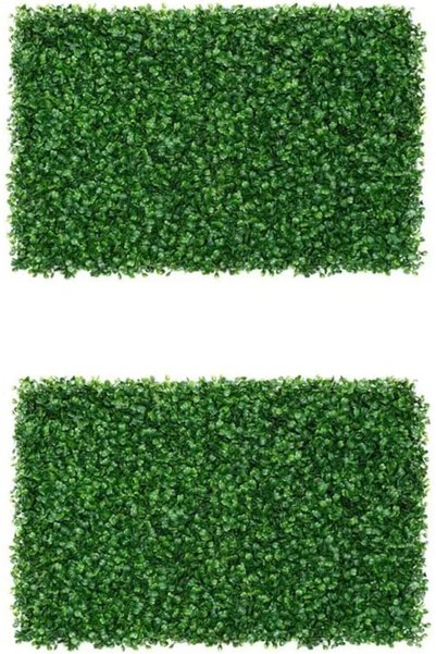 Generic Artificial Grass Wall Backdrop, Fake Green Plant Wall Decor,Privacy S...