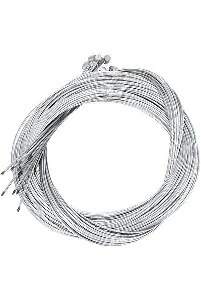 Generic 20-Piece Metal Bicycle Brake Cable Set, 2.5M Length, 1.6mm Thick, Ele...