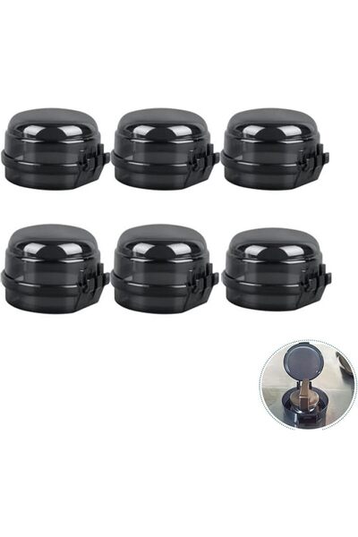 Generic 6 قطعة غطاء مقبض الموقد غطاء المقابض غطاء مقبض الغاز أغطية أمان المقا...