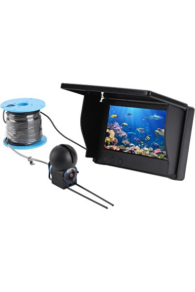 Generic Underwater Fishing Camera, 4.3-Inch Screen, 30M Cable Fish Finder, 5M...