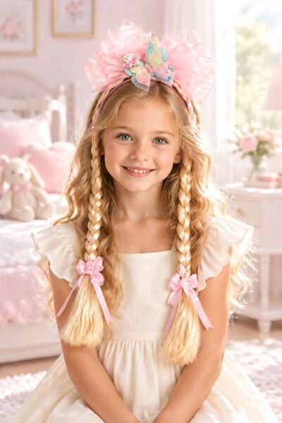 Monalisa Home Figured Colorful Hair Child Crown
