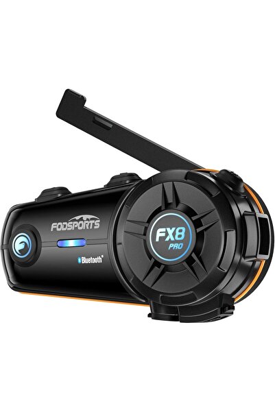 Generic سماعة رأس بلوتوث للدراجات النارية FX8 Pro V2.1 مع تطبيق اتصال، وشريحة...