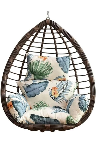 Generic Hanging Chair Cushion Replacement, Cushions for Hanging Egg Chair, Wa...