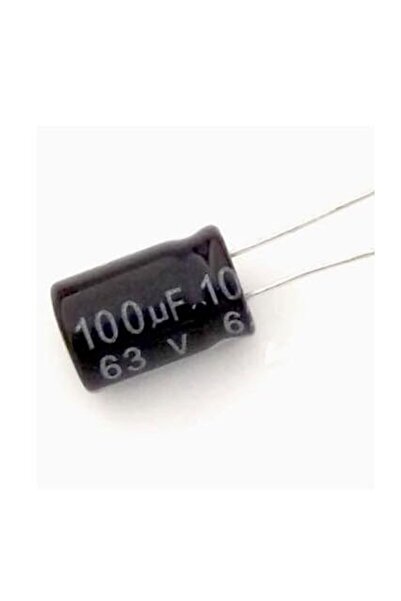 Generic مكثفات 100UF 63V، عبوة من 5 قطع