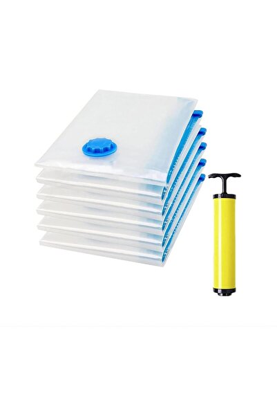 Generic Vacuum Storage Bags | 6 Jumbo Pack Space Saver Bags for Clothes, Pill...