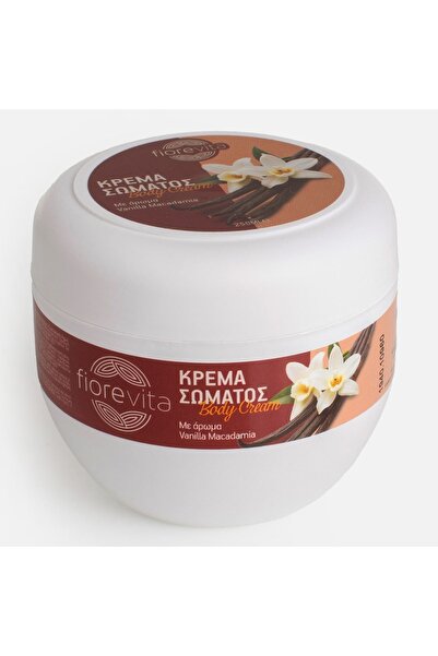 CATIANO Crema Hidratanta de Corp cu Aroma Vanilie & Macadamia Fiorevita 250ml