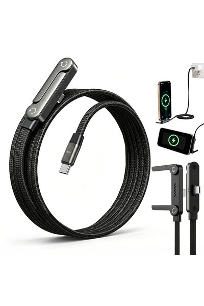 Generic Type C to Type C Cable, 1.5M Fast Charging Cable, 240W PD Power Deliv...