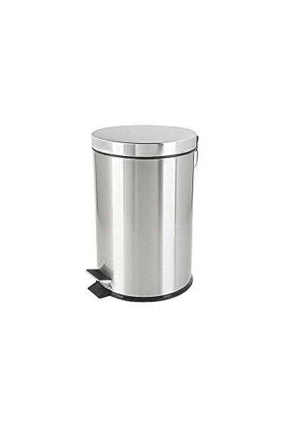 Generic Stainless Steel Pedal Bin 5L - Compact Trash Can with Foot Pedal for ...