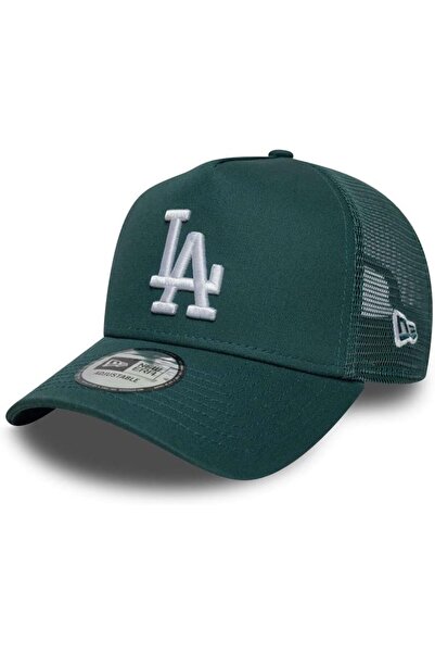 Generic قبعة رجالية من LEAGUE ESS TRUCKER LOSDOD PNGWHI، أخضر داكن، OSFM