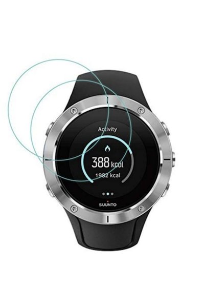 OEM Set de 2 folii de protecție din sticlă securizată pentru smartwatch, 2.5D...