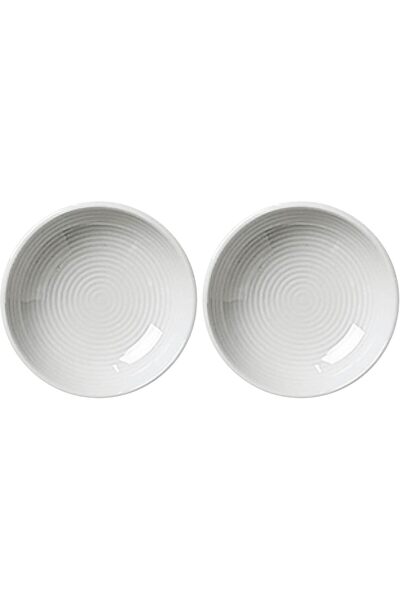 Generic PORCELIAN CERAMIC WISH WHITE SMALL DISH, 092500A, 7.5 CM (3"), PACK O...