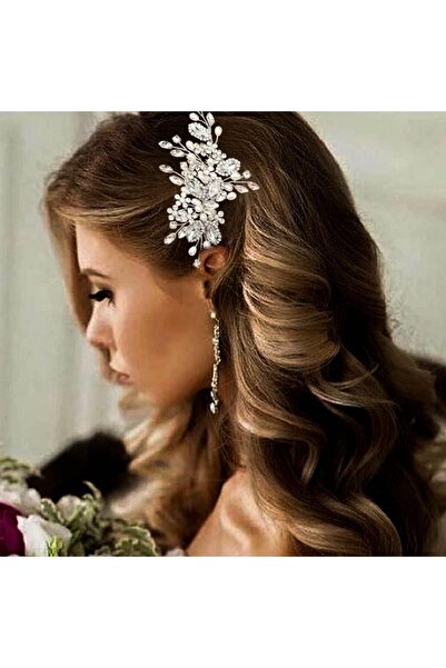 Generic Crystal Bride Wedding Hair Comb, Pearl Bridal Hair Piece Hair Accesso...