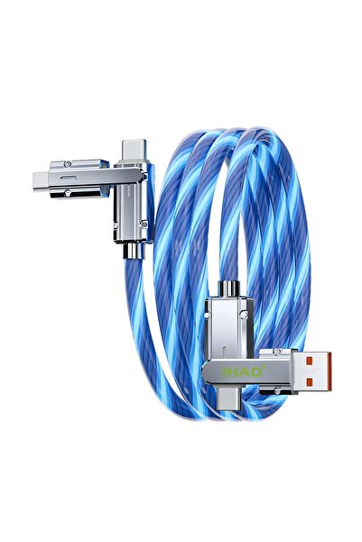 Generic Multi Ports Charger Cable 4 Combinations in One Cable USBA/USBC to US...