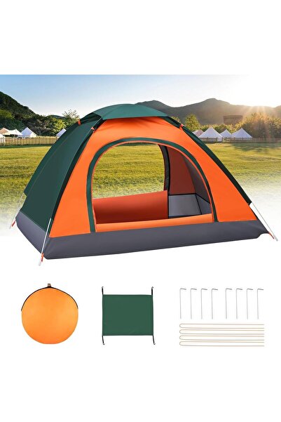 Generic Camping Tent 2-4 Person,Portable Outdoor Tent,Easy Setup,with Carryin...