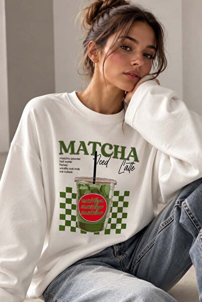 bb butik basic Printed Loose-Sleeve Casual Modal Combed Cotton Blouse Fw3466