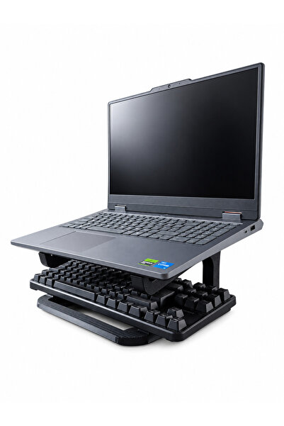 ATACN 3D Baskı PETG Laptop Standı – Yükseltici Bilgisayar Standı – Klavye Alt...