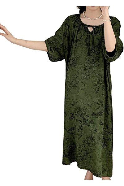 Generic Women's and Girls Cotton Fabric Print Nighty/Nightgown/Nightwear/Nigh...