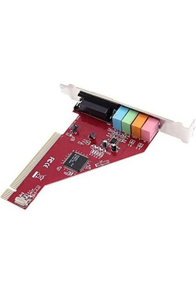 Generic PCI-E 4 Channel 3.1 & 5.1 3D Audio Stereo Internal PCI Sound Card Win...