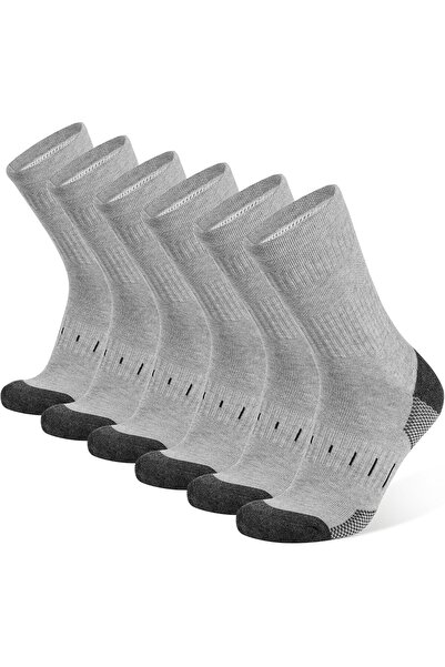 Generic 3-Pair Men's Mid-Cut Socks, Non-Binding Loose Wide Top Socks, Super T...