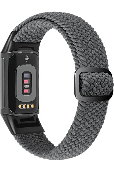 Generic أحزمة مجدولة من سولو لوب متوافقة مع Fitbit Charge 6/Fitbit Charge 5، ...