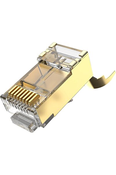 Generic ملحقات شبكة الإيثرنت، موصل RJ45 معياري (فئة 6A UTP، عبوة من 100 قطعة)