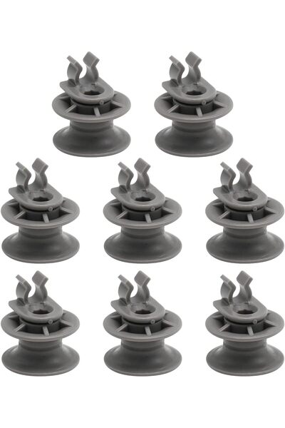 Generic 4581DD3002A Dishwasher Upper Rack Wheels 8 Pcs Dishrack Roller and Ax...