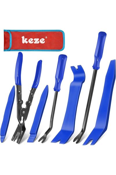 Generic 17 Pcs Hook and Pick Set Auto Trim Removal Tool Kit,Clip Plier Remove...