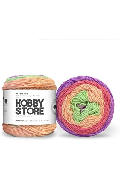 Generic DK Cake Yarn – Anti-Pill Acrylic DK Cake Yarn for Crochet & Knitting ...