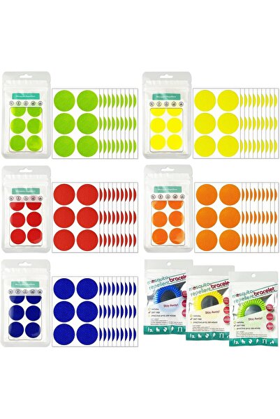 Generic ملصقات طاردة للبعوض، ملصقات طاردة للبعوض خالية من مادة ديت مع 3 عبوات...