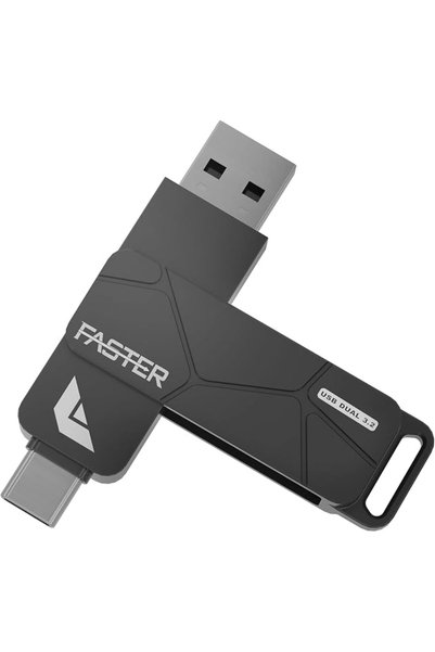 GENERAL فلاش ميموري من فاستر بسعة 1.0 تيرابايت مع منفذ USB 3.1 من نوع USB