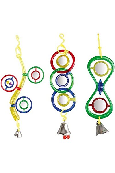 Generic FLAMINGO PARAKEET TOY MIRROR SEVERAL VERSIONS