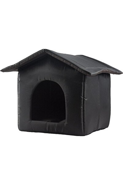 Generic Outdoor Cat House, Waterproof & Warm, Oxford Cloth, Black, Cat & Dog ...